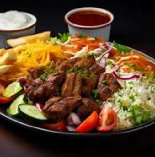Rumali Full Meat Plate